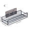 Punchfree Kitchen Cabinet Door Storage Box Iron Rack Wallmounted Plastic Wrap Rack For Refrigerator 11