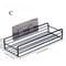 Punchfree Kitchen Cabinet Door Storage Box Iron Rack Wallmounted Plastic Wrap Rack For Refrigerator 11