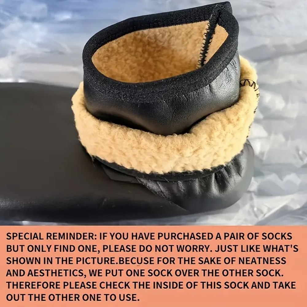 Outdoor Sports Snowfield Socks For Autumn Winter Thickened Windproof Warm Plush Indoor Floor Socks 5