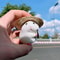 Cute Hamster Car Ornament Straw Hat Dashboard Decoration Auto Interior Dashboard Accessories For Ca 0