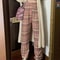 Fashion Warm Plush Pants Cashmere Thick Plaid Ladies Winter Casual Loose Widelegged Pants For Stree 6