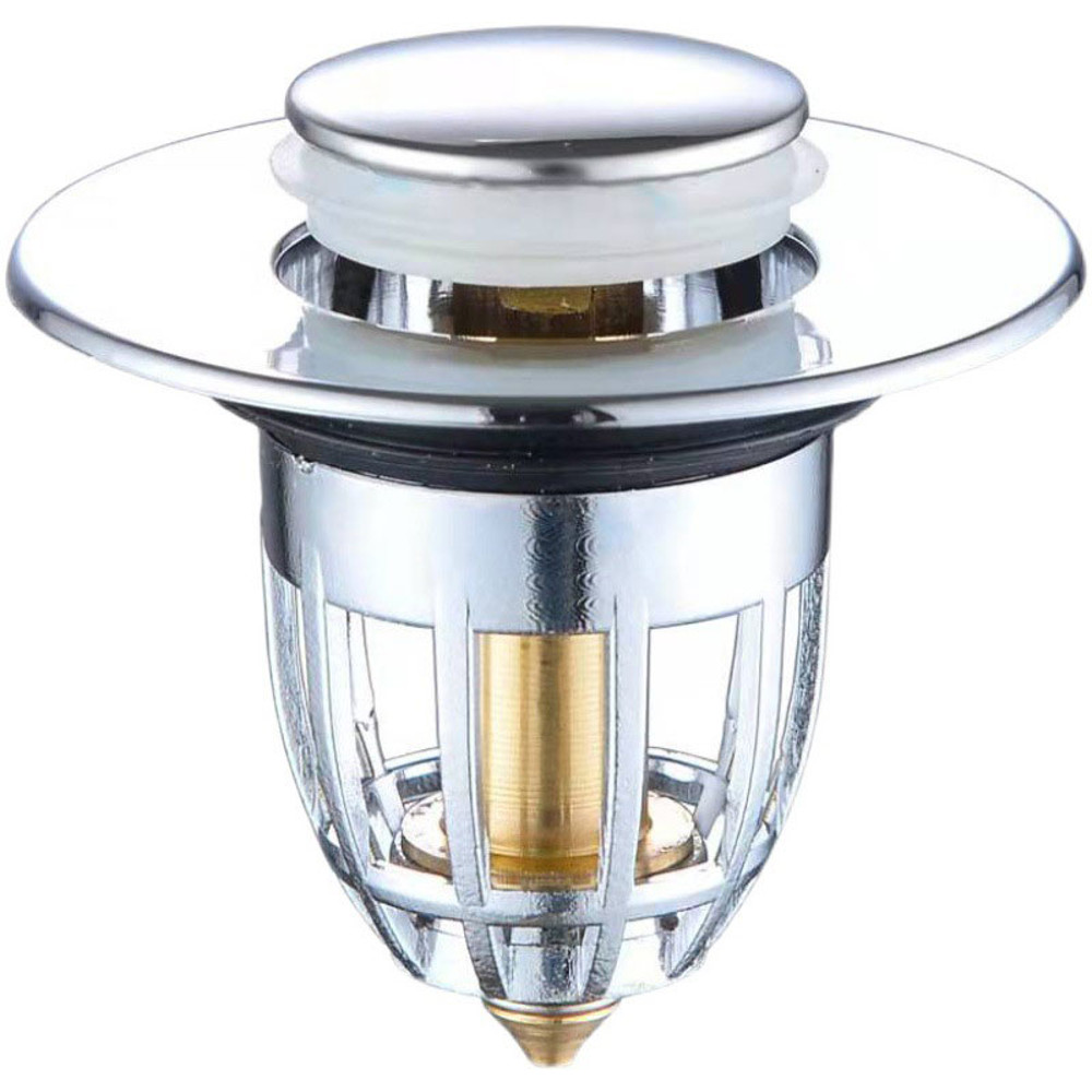 Universal Bathroom Sink Stopper Anti Clogging Popup Strainer Drain Hair Catcher Kitchen Sink Filter 5