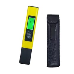 meter digital water quality tester with temperature ec ppm for drinking water and leather case