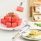 Watermelon Cutter Slicer Tool Stainless Steel Knife Fruit Cutter Popsicle Fork Kitchen Gadget For E 3