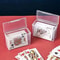 Clear Plastic Storage Box, Multipurpose Organizer for Business, Game, and Credit Card Holder Case