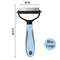 Pet Deshedding Brush Double Sided Grooming Tool Shedding And Dematting Stainless Steel Dog Comb For 7