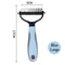 Pet Deshedding Brush Double Sided Grooming Tool Shedding And Dematting Stainless Steel Dog Comb For 7