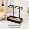 Fashion Jewelry Display Rack For Earrings Necklaces Rings Bracelets Black And White Jewelry Storage 1