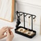 Fashion Jewelry Display Rack For Earrings Necklaces Rings Bracelets Black And White Jewelry Storage 0