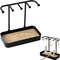 Fashion Jewelry Display Rack For Earrings Necklaces Rings Bracelets Black And White Jewelry Storage 6