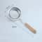 Stainless Steel Skimmer Wooden Handle Fine Mesh Perforated Filter Kitchen Tool For Hot Pot And Grea 5