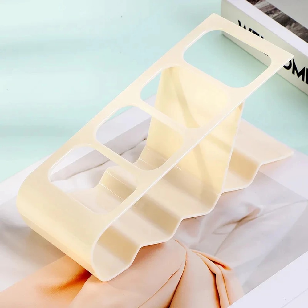 Durable Plastic Remote Control Holder Ergonomic Desk Organizer For TV Space Saving Multipurpose Sto 5