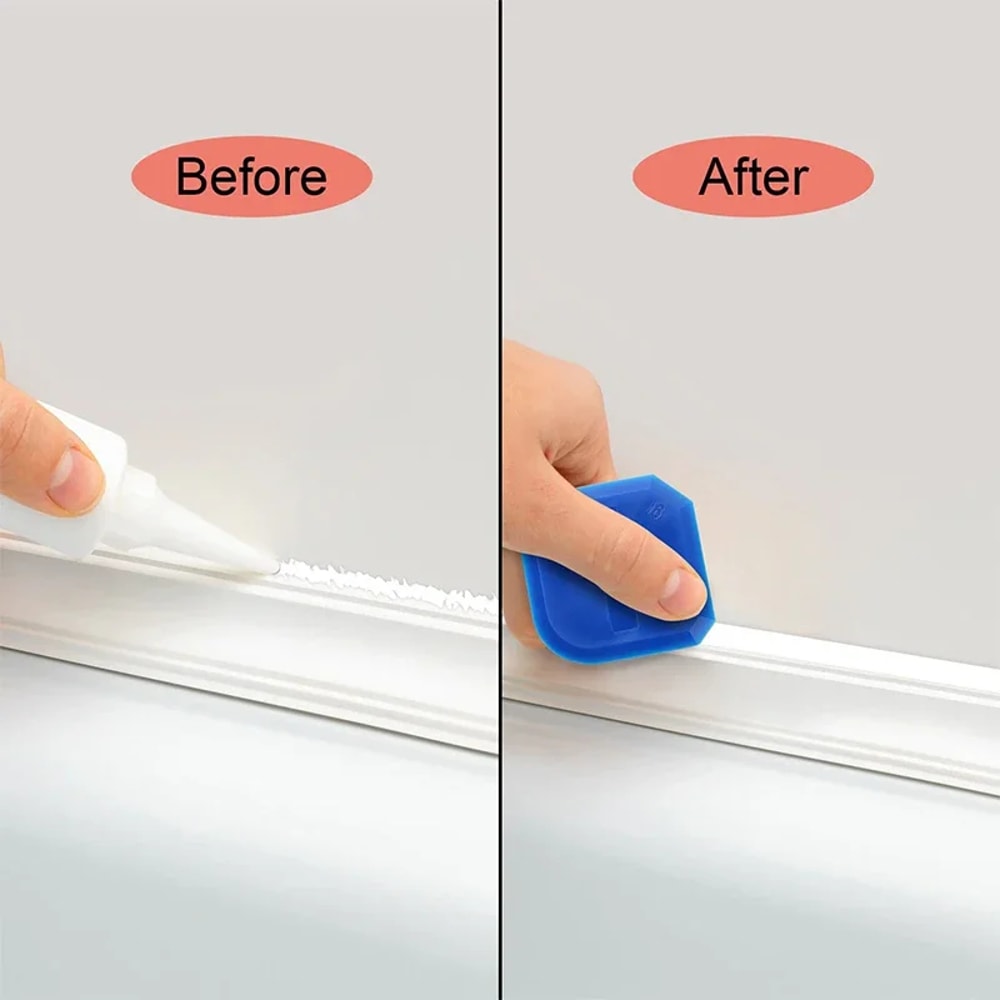 Caulking Tool Kit Professional Sealant Spreading Tool Ideal For Tiles Floors Easy Cleanup 5