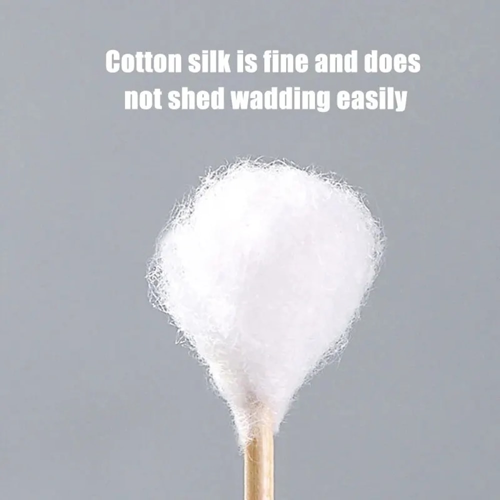 DoubleEnded Cotton Swabs Pointed Round Tips For Makeup Ear Cleaning Pet Care Hygienic Disposable Sw 3