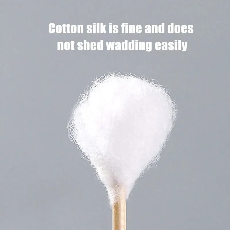 DoubleEnded Cotton Swabs Pointed Round Tips For Makeup Ear Cleaning Pet Care Hygienic Disposable Sw 3