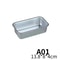 Aluminium Rectangle Baking Cake Mold Non Stick Loaf Pan Bread Tin Tray Brownie Pastry Baking Gadget 5