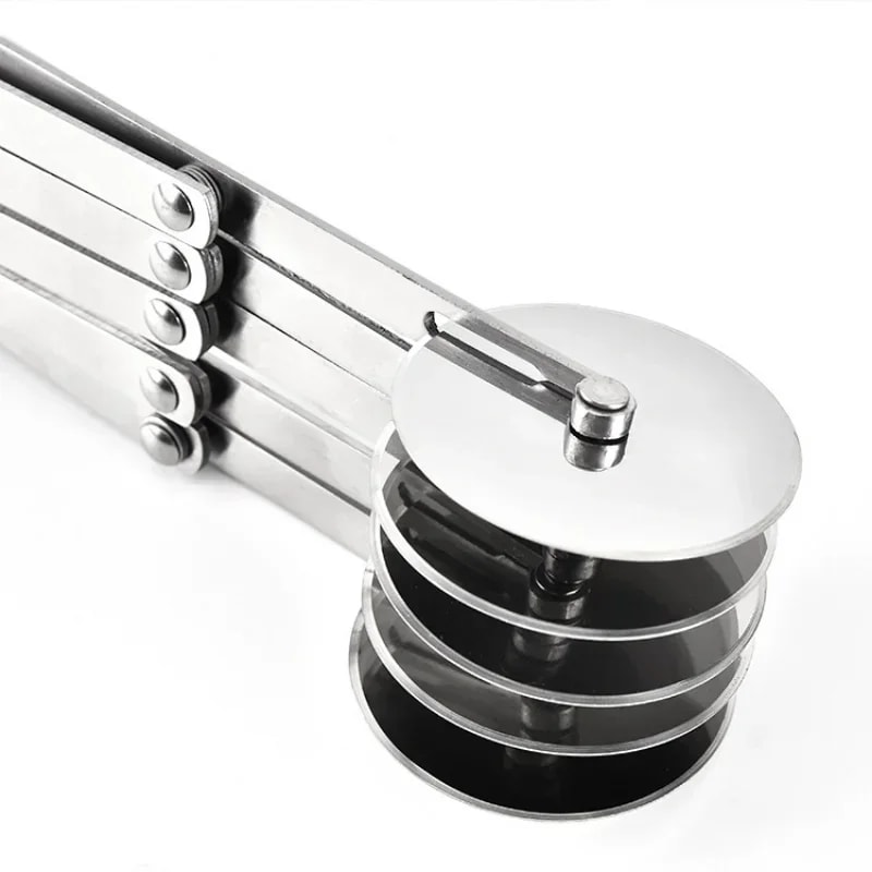 Wheel Cutter Dough Divider Knife, Flexible Roller Blade Pastry Peeler, Stainless Steel Baking Tools