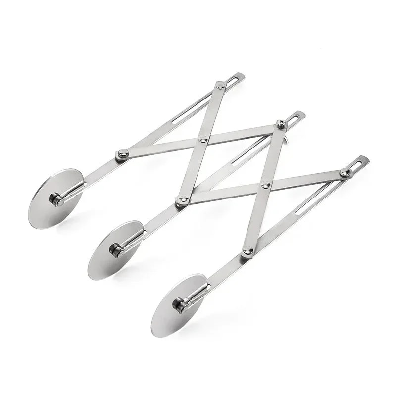 Wheel Cutter Dough Divider Knife, Flexible Roller Blade Pastry Peeler, Stainless Steel Baking Tools