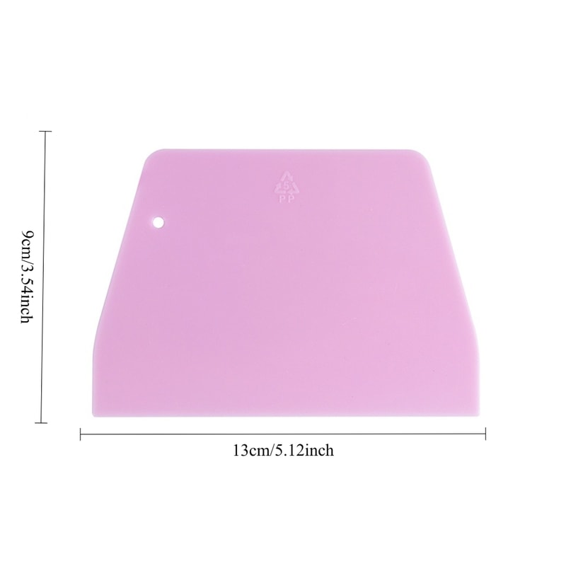 Multipurpose Dough Cutter Bowl Scraper Bread Dough Spatula Fondant Cake Scraper DIY Pastry Tool Kit 4