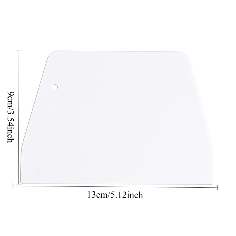 Multipurpose Dough Cutter Bowl Scraper Bread Dough Spatula Fondant Cake Scraper DIY Pastry Tool Kit 5