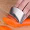 Stainless Steel Finger Protector Kitchen Knife Cutting Safe Gadget Durable Chop Shield For Cooking 0