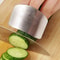 Stainless Steel Finger Protector Kitchen Knife Cutting Safe Gadget Durable Chop Shield For Cooking 1