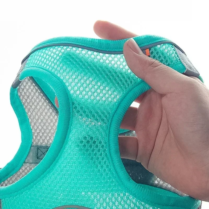 Adjustable Puppy Harness Set Dog Accessories French Bulldog Chihuahua Pet Leash Dog Collar Cat Harn 3