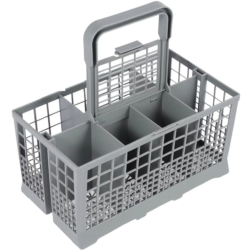 Multifunctional Dishwasher Basket Universal Foldable Cutlery Holder Knife And Fork Storage Accessor
