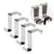 Z Shaped Stainless Steel Bathroom Cabinet Hook Home Kitchen Accessories Organizer Rear Hanger Keych 0