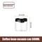 Coffee Bean Sealed Jar, Glass Kitchen Storage, Moisture-Proof, Vacuum Pressed Tea Rice Peanut Storage