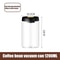 Coffee Bean Sealed Jar, Glass Kitchen Storage, Moisture-Proof, Vacuum Pressed Tea Rice Peanut Storage