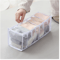 Compartments Underwear Storage Box Drawer Style Fabric Mesh Partition For Home Bra And Sock Cabinet 10