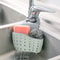 Home Storage Drain Basket Adjustable Kitchen Sink Holder Hanging Drain Basket Soap Sponge Shelf Acc 5