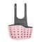 Home Storage Drain Basket Adjustable Kitchen Sink Holder Hanging Drain Basket Soap Sponge Shelf Acc 6