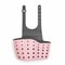 Home Storage Drain Basket Adjustable Kitchen Sink Holder Hanging Drain Basket Soap Sponge Shelf Acc 6