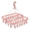 Foldable Drip Hanger Drying Rack For Clothes Plastic Underwear Socks Holder Balcony Bedroom Hanging 6