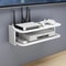 Environmental floating shelves, WiFi router hanging layer, multi tap outlet set box bracket, wall mount floating Shelves