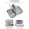 Data Cable Storage Bag Waterproof Travel Organizer Bag USB Charger Case Portable Layers Carry Bag C 1