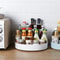 Rotating Cabinet Organizer Kitchen Bathroom Cosmetic Turntable Storage Tray Non Slip Spice Round Ra 2