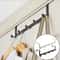 Household Space Saving Five Hook Door Hanger Hook Durable Jacket Storage Rack Easy To Install Moder 4