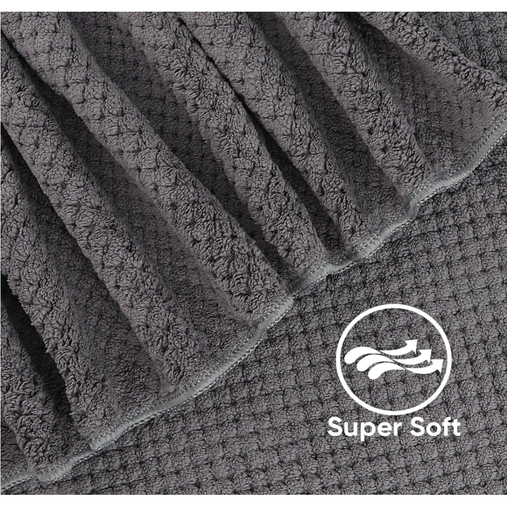 Bath Towel Set, Microfiber Ultra Soft, Highly Absorbent Bath Towel, Lightweight, Quick Drying Towel