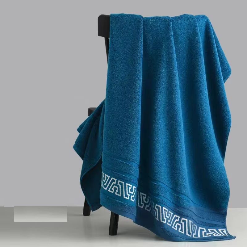 Soft Absorbent New Pure Cotton Thick Bath Towel No Shedding Colorful Bathroom Linen Premium Quality 6