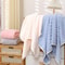 Coral Velvet Towel Cloud Grid Towel Soft Absorbent Thickened Bath Towel Household Face Washing Towe 0