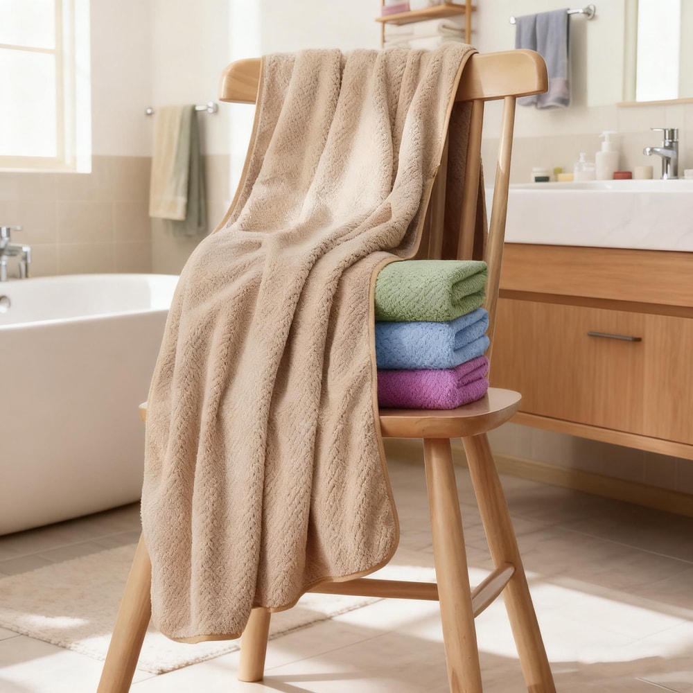 Premium Microfiber Pineapple Grid Towels Soft Highly Absorbent Hand Use Quick Drying Ideal For Bath 1