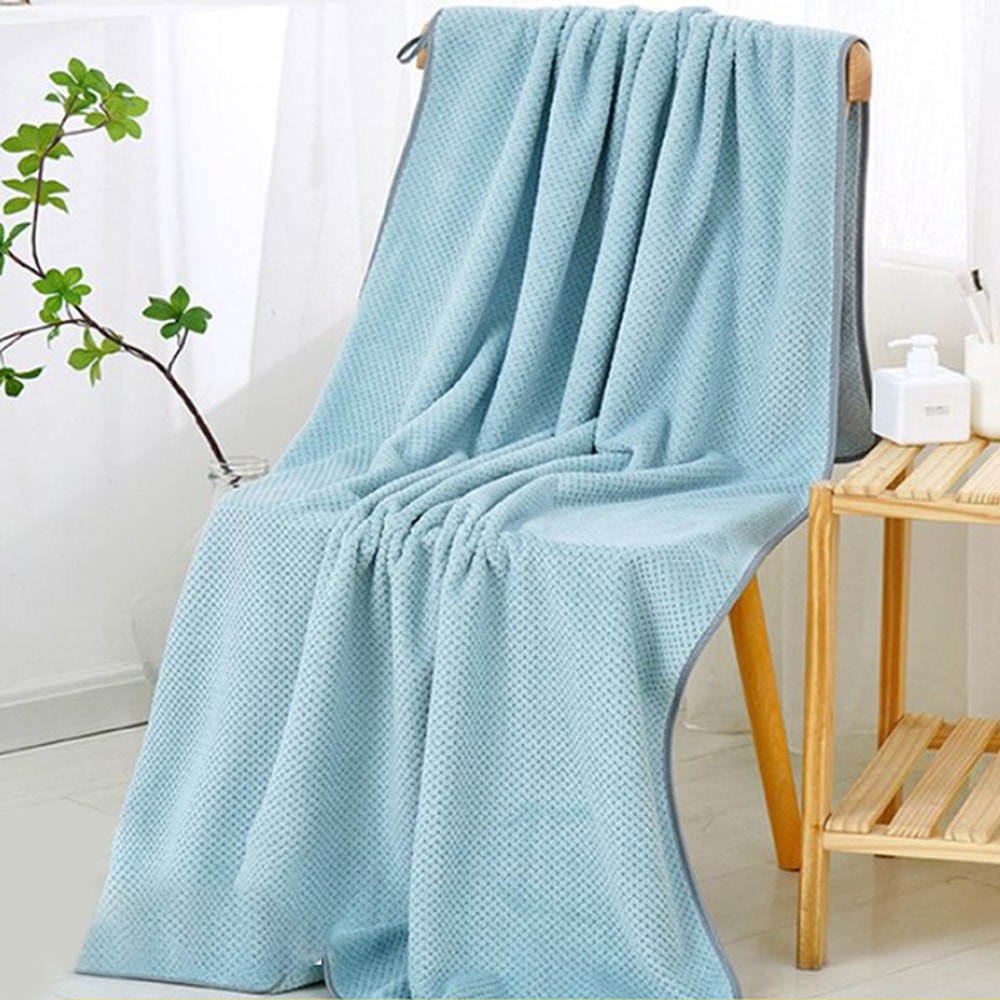 Premium Microfiber Pineapple Grid Towels Soft Highly Absorbent Hand Use Quick Drying Ideal For Bath 8