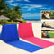 Inflatable Wedge Pillow With Mat PVC Flocking Travel Back Support Triangle Cushion Beach Pillow 0