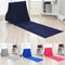 Inflatable Wedge Pillow With Mat PVC Flocking Travel Back Support Triangle Cushion Beach Pillow 3