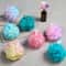 Exfoliating Bath Sponge Set Soft Mesh Bath Loofah Shower Sponge Balls Bathroom Supplies For Women M 0