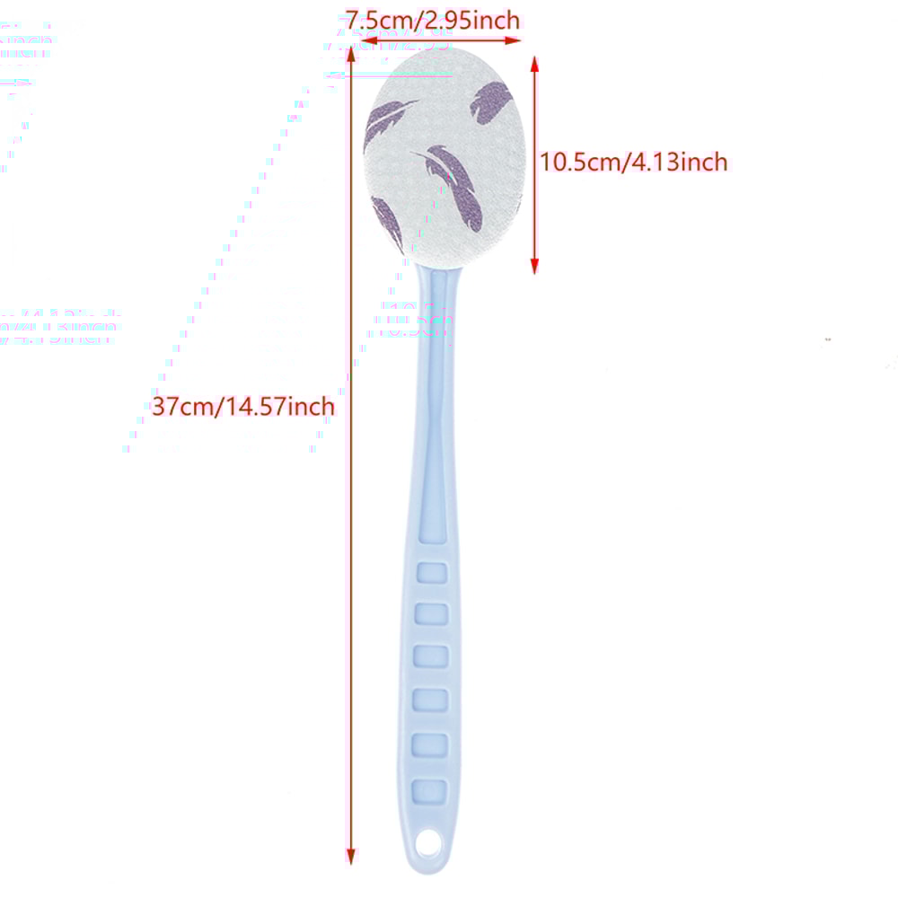 Long Handle Bath Brush Body Wash, Shower Detergent Sponge Applicator Back Brush, Skin Massage Care Bath Wash