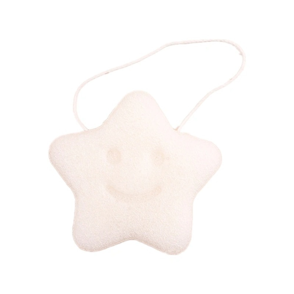 Konjac Puff Baby Bath Sponge Childrens Face Wash Hair Shampoo Exfoliating Cotton Bath Artifact 0